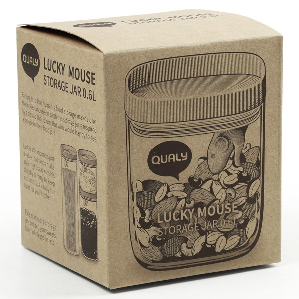 Контейнер для пищевых продуктов Lucky Mouse 0,6 л