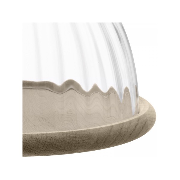 Блюдо со стеклянным куполом LSA Aurelia D25 см