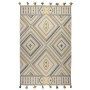 Ковер из хлопка с контрастным узором и кисточками Ethnic, 200х300 см