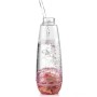 Бутылка для фруктовой воды H2O розовая