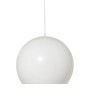 Лампа подвесная Ball D40 см белая матовая, белый шнур