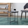 Столик кофейный Benigni серый 42,5х46 см