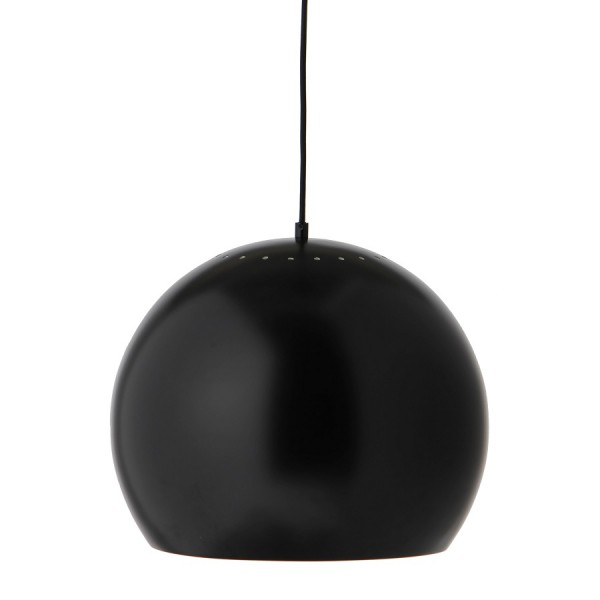 Лампа подвесная Ball D40 см черная матовая, черный шнур