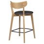 Стул барный Unique Furniture Pero PU-кожа черный