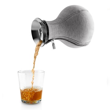 Чайник заварочный Tea Maker в неопреновом чехле 1л темно-серый