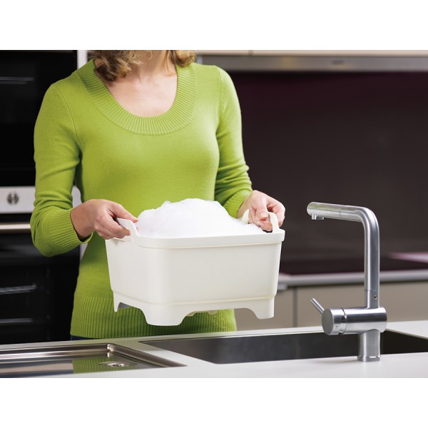 Контейнер для мытья посуды Wash&Drain™ белый