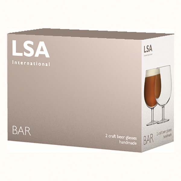 Набор из 2 бокалов для пива LSA Bar 550 мл