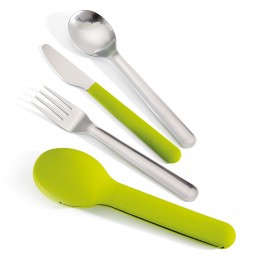 Набор столовых приборов GoEat™ Cutlery Set зелёный