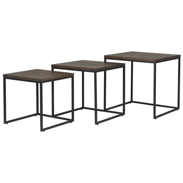 Набор столиков Unique Furniture Rivoli 3 штуки
