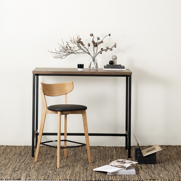 Стул барный Unique Furniture Pero PU-кожа черный
