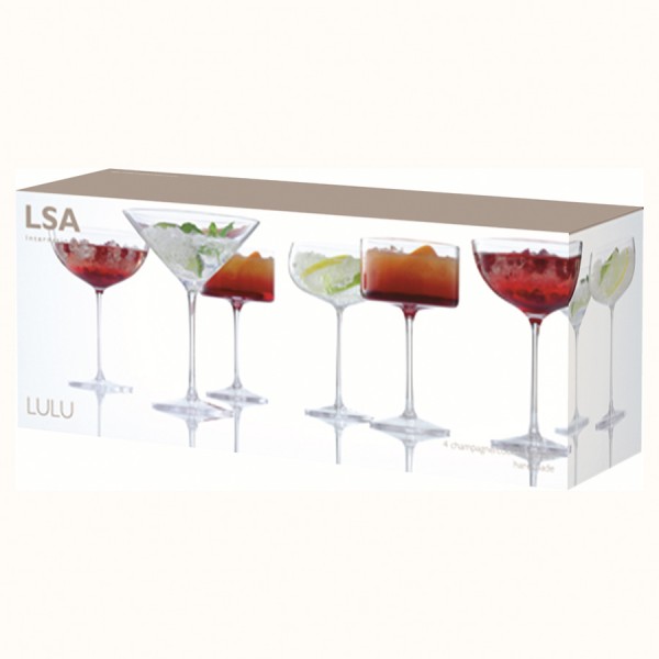 Набор из 4 бокалов-креманок LuLu 200-310 мл