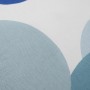 Подушка декоративная из хлопка синего цвета с авторским принтом из коллекции Freak Fruit, 30х50 см