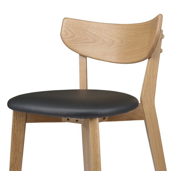 Стул барный Unique Furniture Pero PU-кожа черный