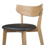 Стул барный Unique Furniture Pero PU-кожа черный