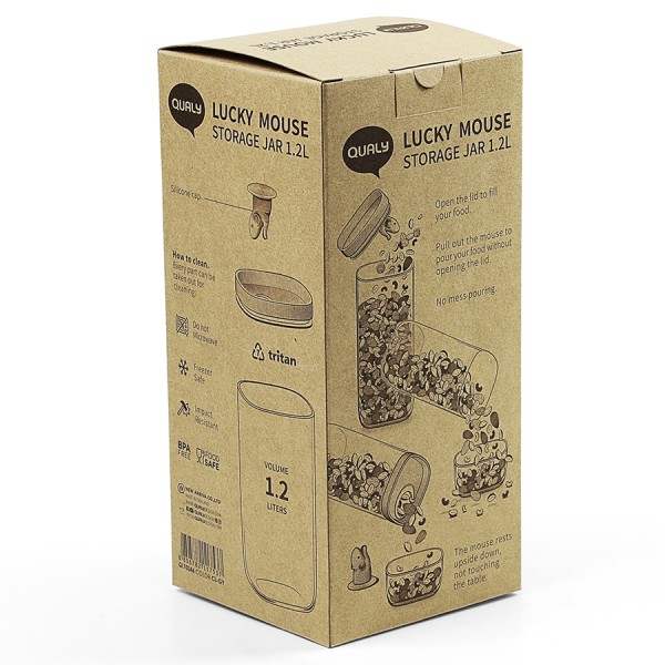 Контейнер для пищевых продуктов Lucky Mouse 1,2 л