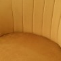 Кресло Coral велюр светло-коричневое