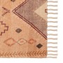 Ковер из хлопка с этническим орнаментом цвета лаванды из коллекции Ethnic, 160x230 см