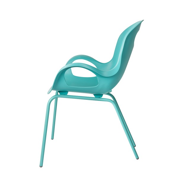 Стул дизайнерский OH Chair морская волна