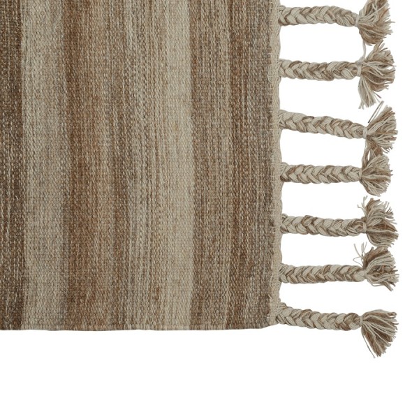Ковер из шерсти и хлопка с кисточками из коллекции Ethnic, 70х160 см