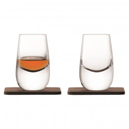 Набор из 2 стопок на подставках LSA Whisky, 80 мл