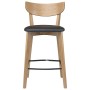Стул барный Unique Furniture Pero PU-кожа черный