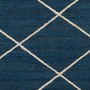 Ковер из джута темно-синего цвета с геометрическим рисунком Ethnic, 160x230 см
