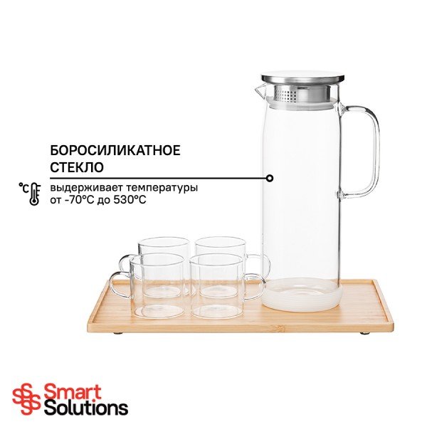 Набор для чаепития Smart Solutions, 1,2 л
