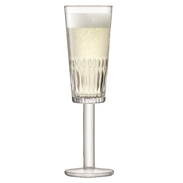 Набор из 4 бокалов-флейт для шампанского LSA International Tatra 250 мл