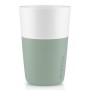 Чашки для латте 2 шт 360 мл светло-зеленый