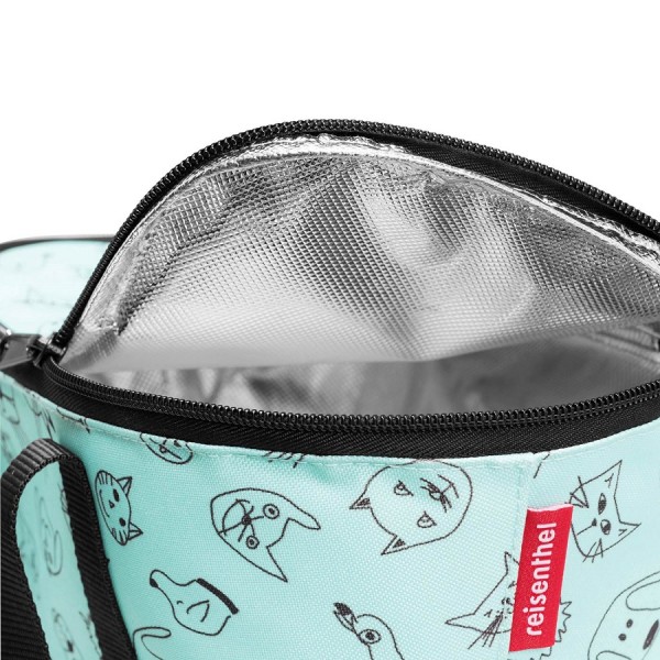 Термосумка детская Coolerbag XS cats and dogs mint