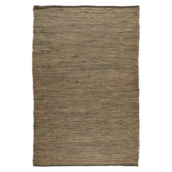 Ковер из джута с орнаментом Зигзаг Ethnic, 160х230 см