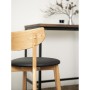 Стул барный Unique Furniture Pero PU-кожа черный