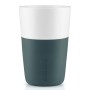 Чашки для латте 2 шт 360 мл бирюзово-синий