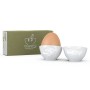 Набор подставок для яиц Happy & HMPFF, 2 шт, белый