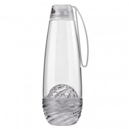 Бутылка для фруктовой воды H2O серая