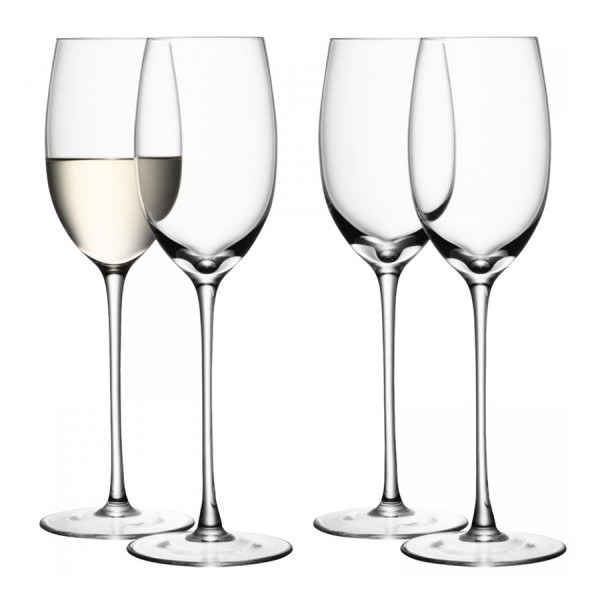 Набор из 4 бокалов для белого вина Wine 340 мл