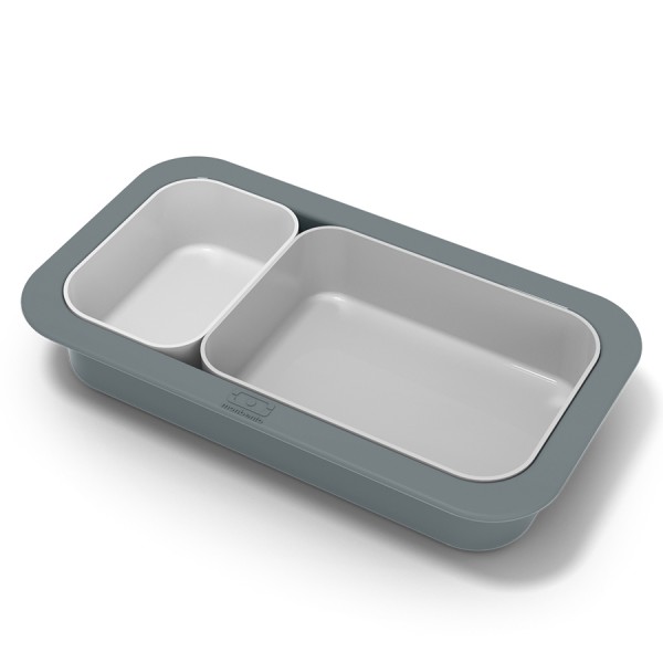 Силиконовые формы для ланч-боксов MB Silicase серые