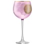 Набор из 2 круглых бокалов LSA International Sorbet 525 мл розовый