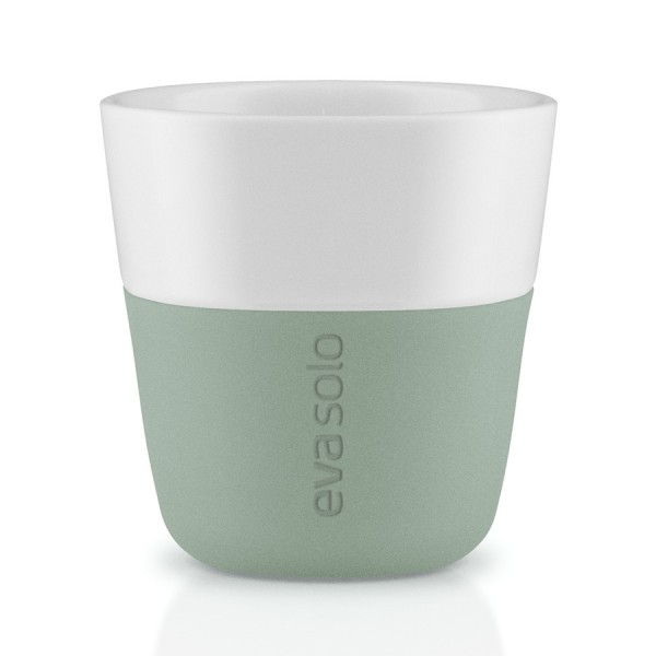 Чашки для эспрессо 2 шт 80 мл светло-зеленый