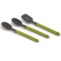 Набор из 3 кухонных инструментов Elevate серо-зелёный