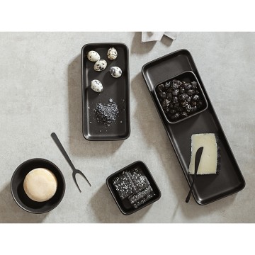 Блюдо сервировочное прямоугольное Nordic Kitchen 12х24 см