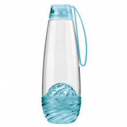 Бутылка для фруктовой воды H2O голубая