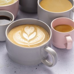 Чашка для каппучино Cafe Concept 400 мл серая