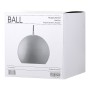 Лампа подвесная Ball D18 см темно-серая матовая, черный шнур