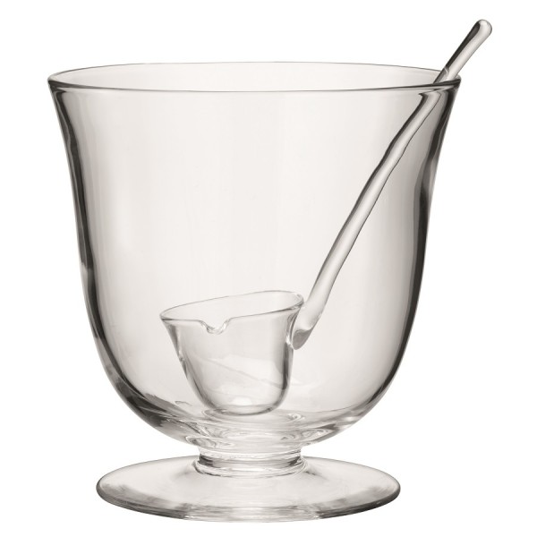 Чаша для пунша с половником LSA International Serve, D25 см