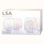 Набор из 4 стаканов LSA International Pearl 425 мл