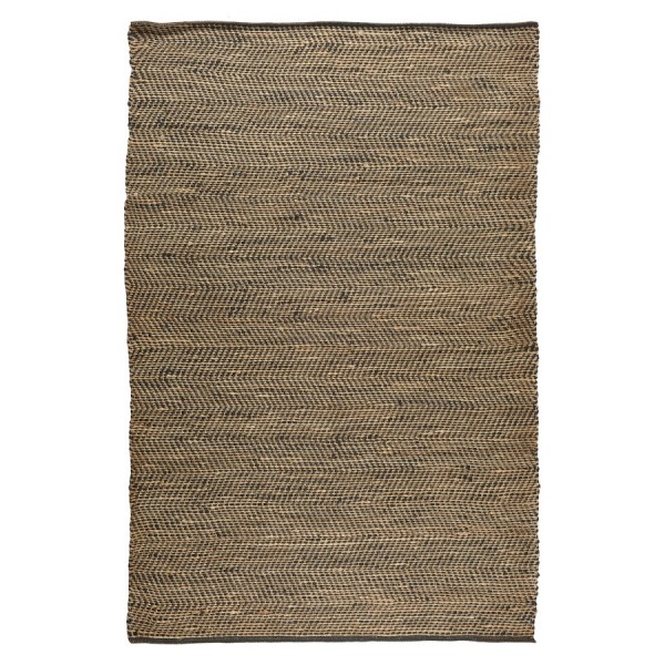 Ковер из джута с орнаментом Зигзаг Ethnic, 70х160 см