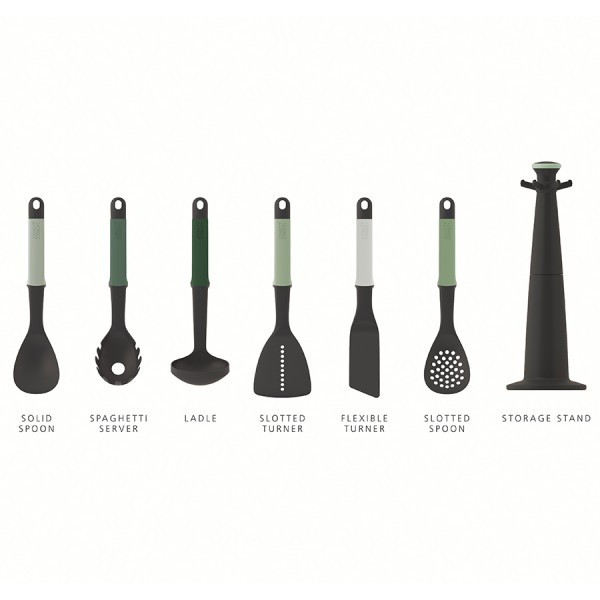 Набор кухонных инструментов Elevate Carousel зеленый, 6 пред.