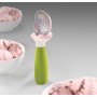 Порционная ложка для мороженого Dimple розовая