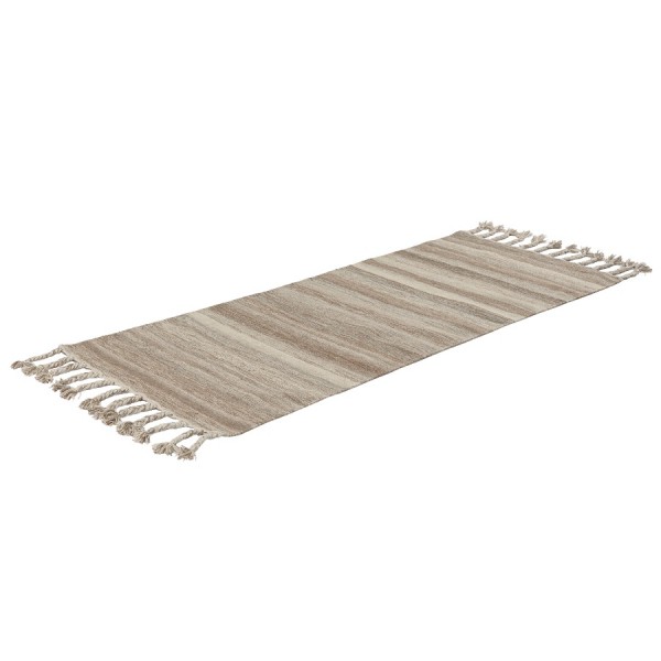 Ковер из шерсти и хлопка с кисточками из коллекции Ethnic, 70х160 см